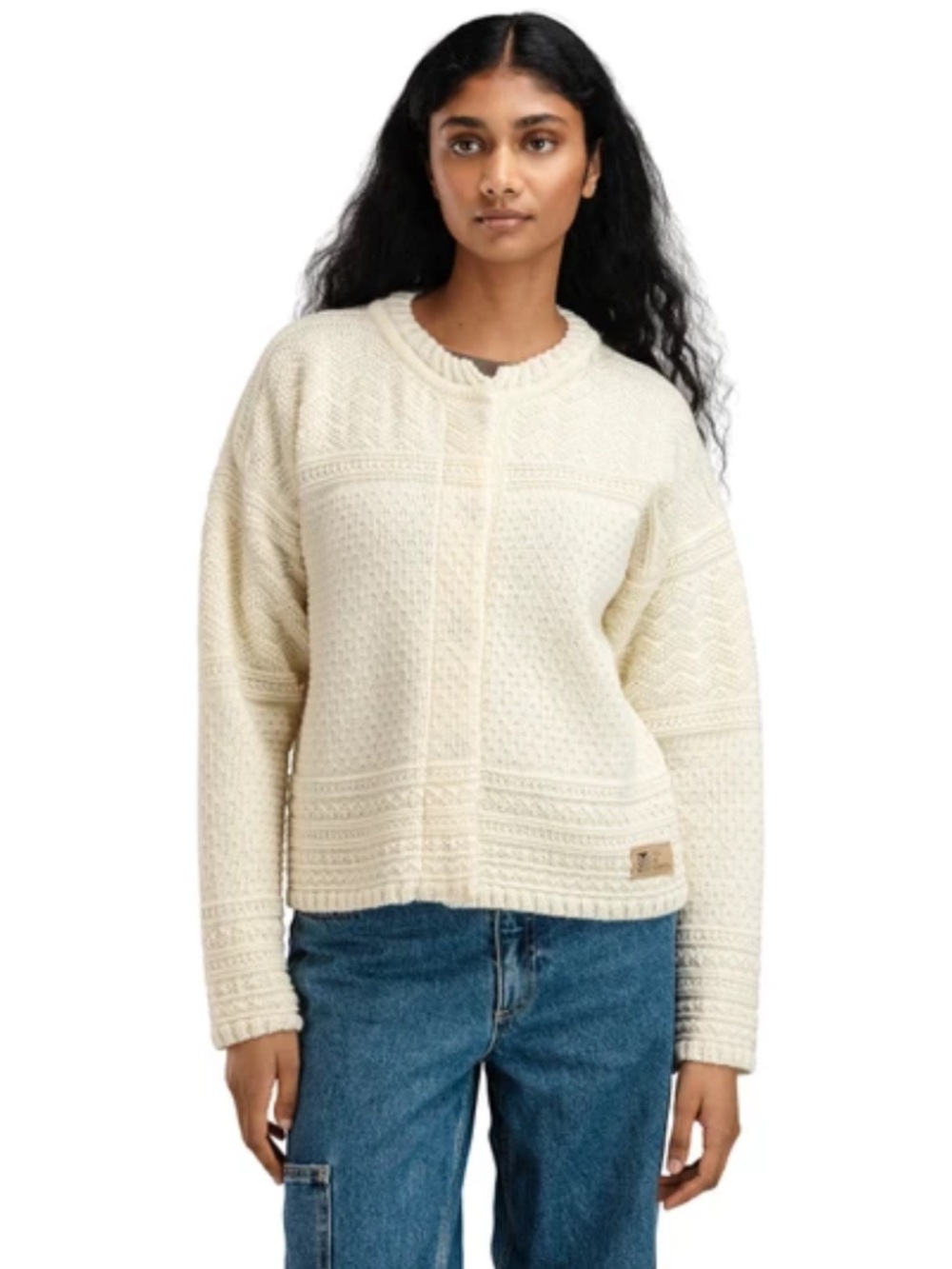 Dale of Norway - Lusa Women's
Cardigan Off White, size Medium US 8/10 NWOT